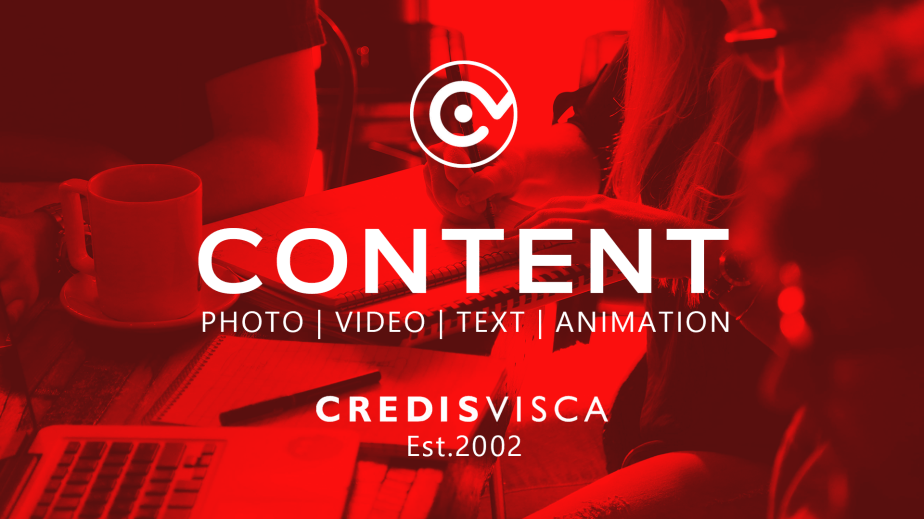 Η διαφημιστική εταιρία Credis Visca δημιουργεί μοναδικό και πρωτότυπο περιεχόμενο με ολόφρεσκες εικόνες, βίντεο, γραφικά, banners και ηχητικά, έτοιμα για να προβάλλουν την επιχείρησή σας σε τηλεόραση, ραδιόφωνο και social media!